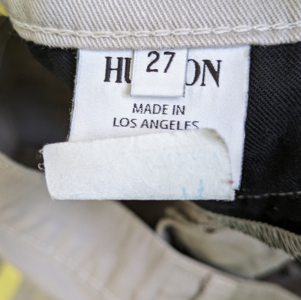 Hudson skinny jean Loulou Tuxedo Size 27 Unique Colorway USA - Picture 6 of 8